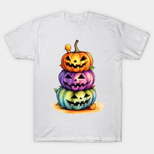 Nature's Palette Pumpkin Rainbow T-Shirt